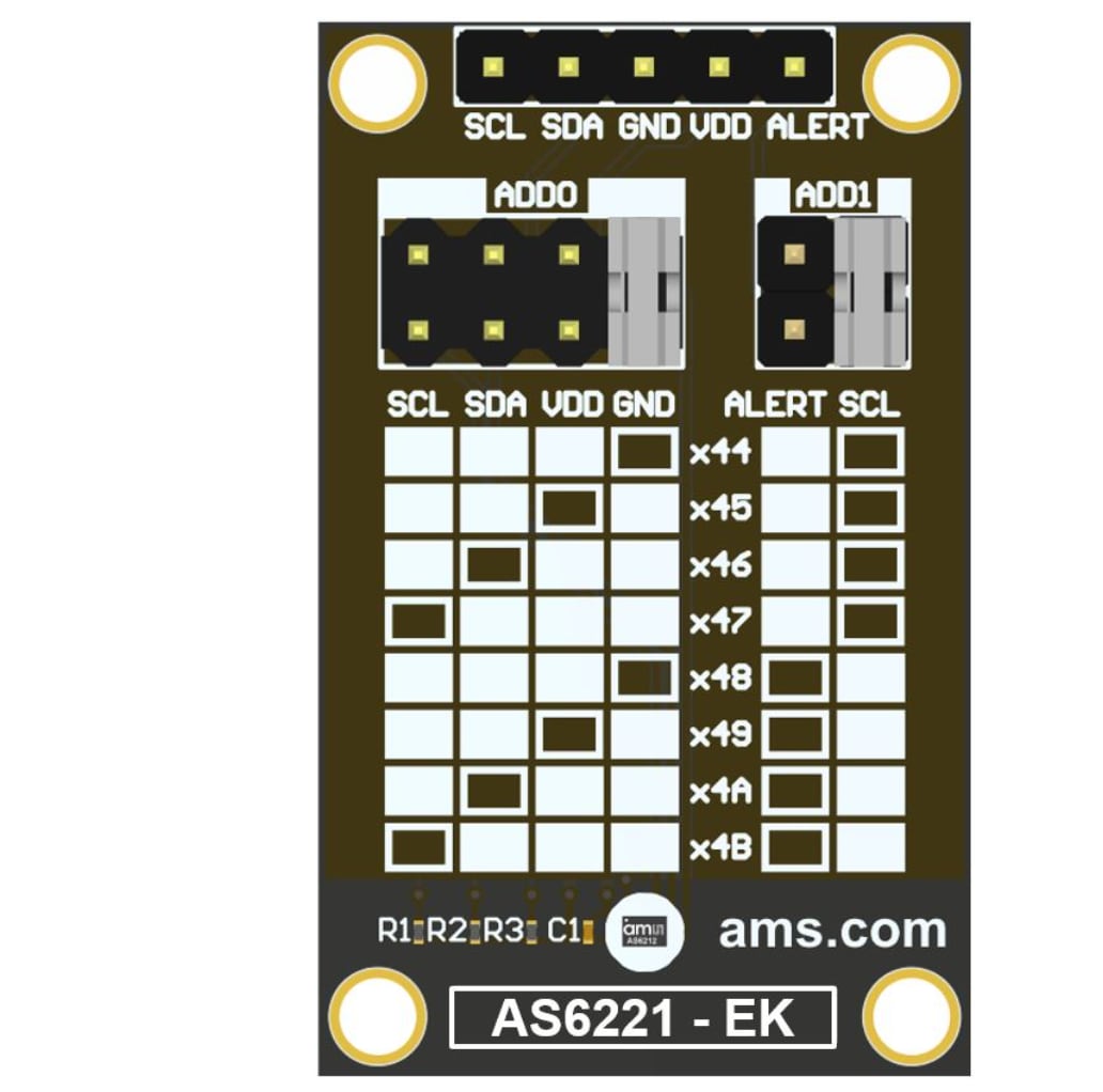 Location Circuit - ams OSRAM AS6221-EK Evaluation Kit Location Circuit - ams OSRAM AS6221-EK Evaluation Kit